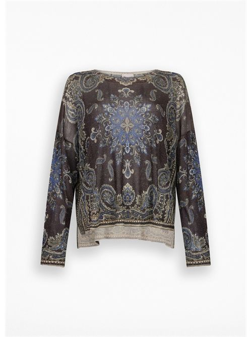 Maglia in lurex® LIU JO | MF5368MA71N/P9156